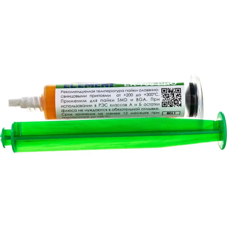 Паяльный флюс ELEMENT ER-700-PRO 17277 Паяльный флюс ELEMENT ER-700-PRO 17277