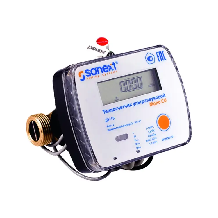 Счетчик SANEXT Mono CU Ду 15 мм 0,6 м3/ч подающий трубопровод RS-485 5753