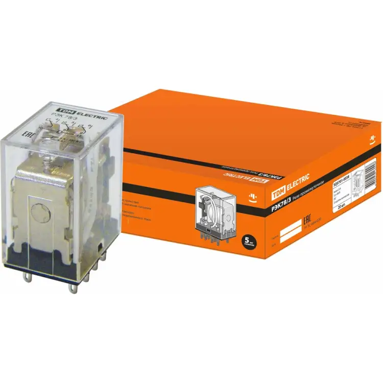 Реле TDM ELECTRIC РЭК78/3 SQ0701-0038