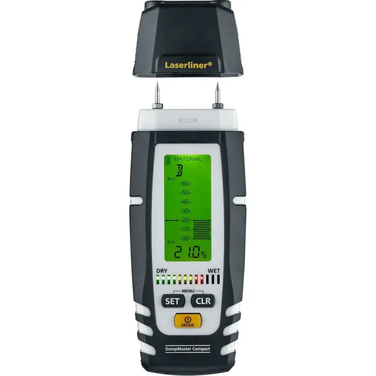 Профессиональный влагомер для определения влажности древесины и др. Laserliner DampMaster Compact Pro 082.325A