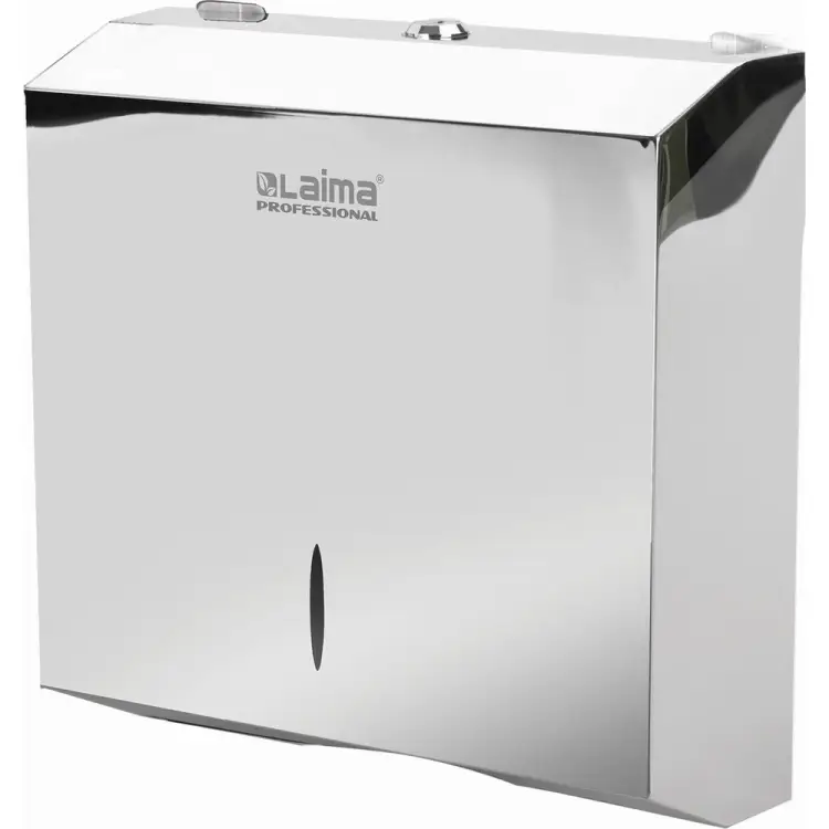 Зеркальный диспенсер для полотенец LAIMA PROFESSIONAL INOX H2 Interfold 605695