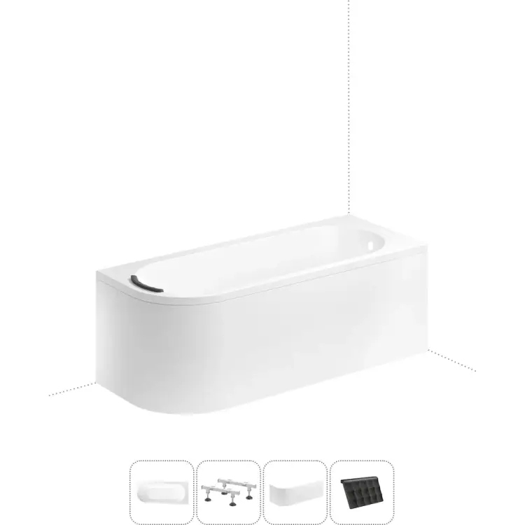 Акриловая ванна Lavinia Boho Art II S2-371317PR