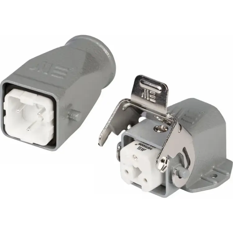 Прямоугольный промышленный разъем Mete Enerji H3A-BM-GF 685537K Прямоугольный промышленный разъем Mete Enerji H3A-BM-GF 685537K