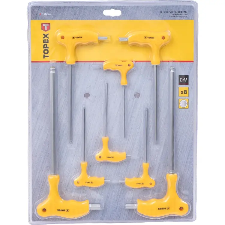 Шестигранные ключи TOPEX 35D967 Шестигранные ключи TOPEX 35D967
