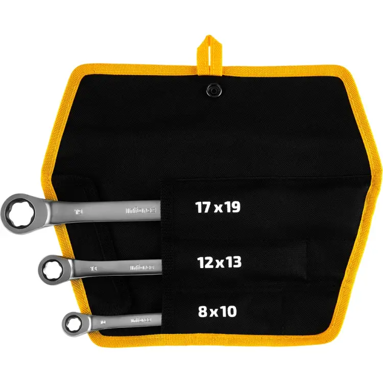 Набор накидных трещоточных ключей Inforce 06-05-91 Набор накидных трещоточных ключей Inforce 06-05-91