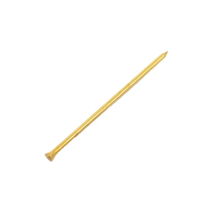 Закаленный финишный латунированный гвоздь ЕВРОПАРТНЕР 1.4х40 140 шт. 13 0606 5