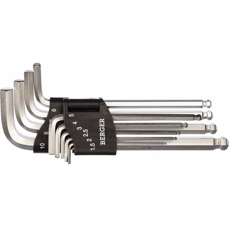Набор шестигранных ключей Berger BG BG-10SНW