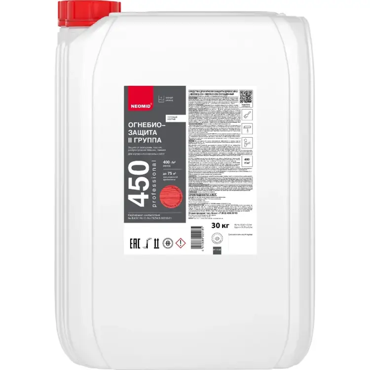 Огнебиозащитный состав NEOMID 450 Н-450(2)-30/тон