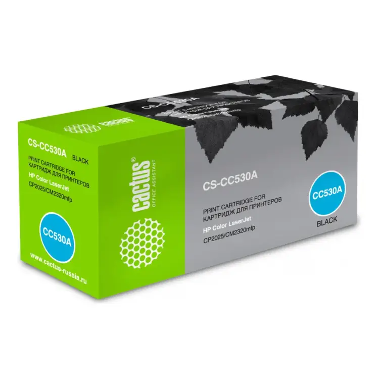Лазерный картридж для hp clj cp2025/cm2320 Cactus cc530a 807202 Лазерный картридж для hp clj cp2025/cm2320 Cactus cc530a 807202