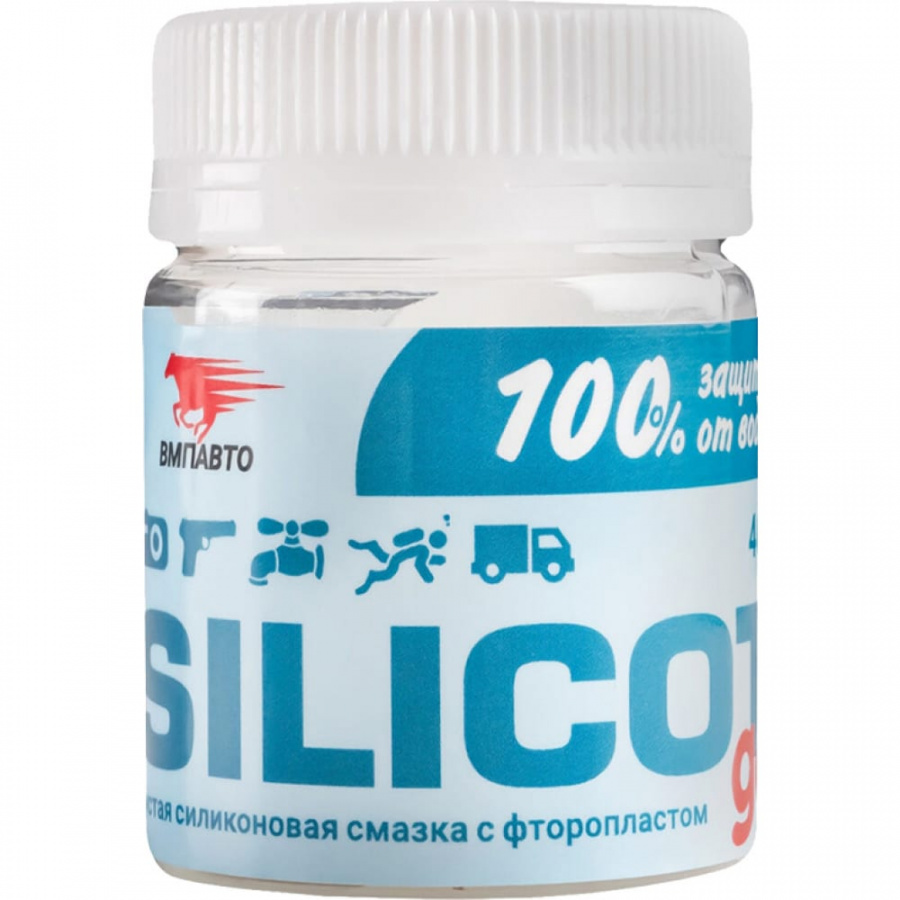 Смазка для резиновых и пластиковых механизмов ВМПАВТО Silicot gel