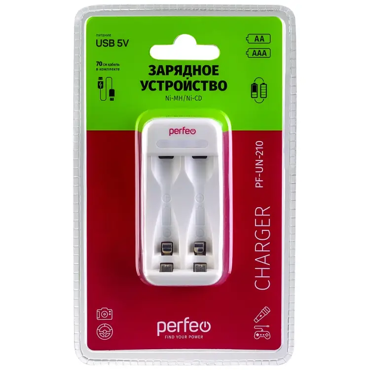 Зарядное устройство Perfeo 30015285 Зарядное устройство Perfeo 30015285