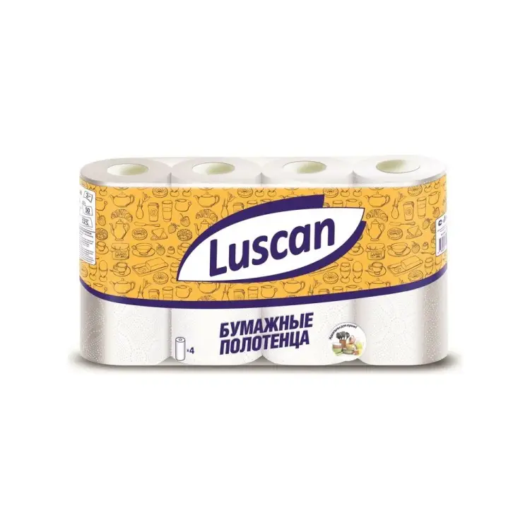 Двухслойные бумажные полотенца Luscan 317396 Двухслойные бумажные полотенца Luscan 317396