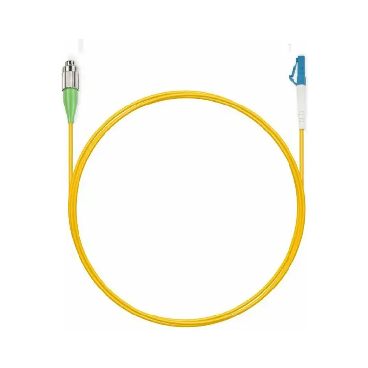 Оптический шнур Cabeus FOP(s)-9-FC/APC-LC/UPC-3m Оптический шнур Cabeus FOP(s)-9-FC/APC-LC/UPC-3m