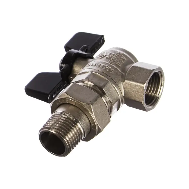 Угловой полнопроходной шаровой кран STOUT RG00938T5RM7A5