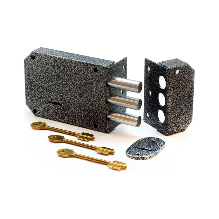 Накладной замок Симеко ЗН-3х3 2445