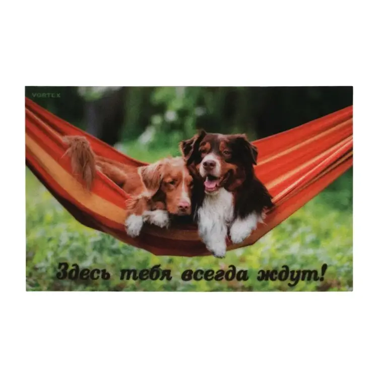 Влаговпитывающий коврик VORTEX Samba Собаки в гамаке 24217