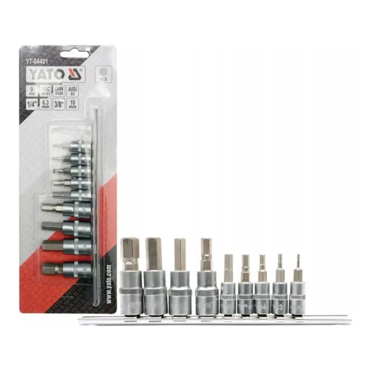 Набор торцевых головок YATO YT-04401