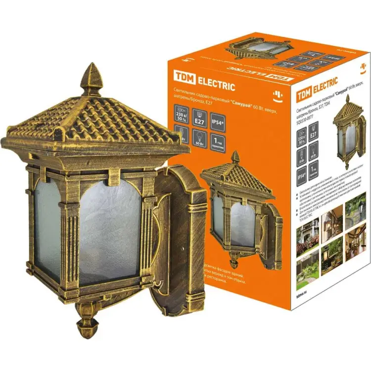 Садово-парковый светильник TDM ELECTRIC Самурай SQ0330-0077