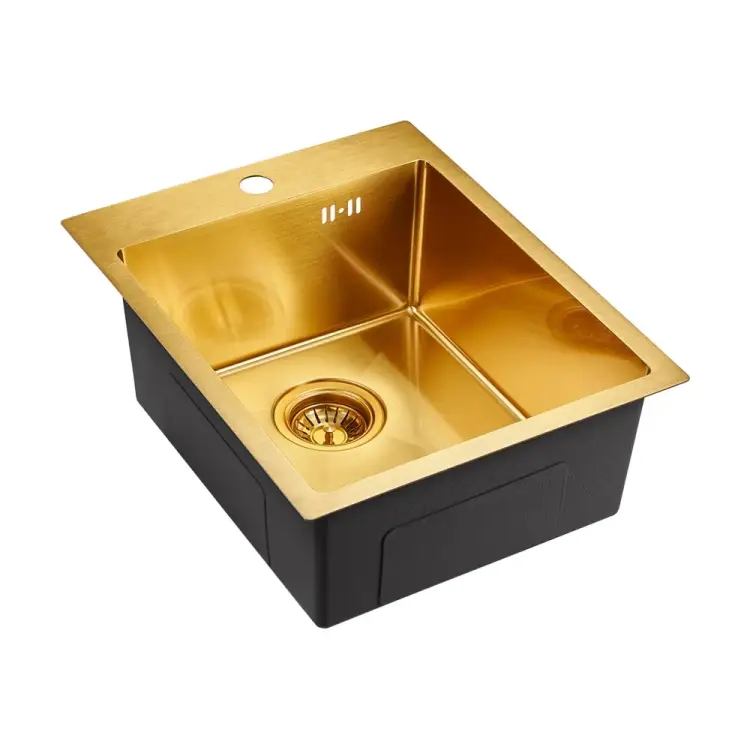 Мойка универсального монтажа EMAR EMB-128A PVD Nano Golden Мойка универсального монтажа EMAR EMB-128A PVD Nano Golden