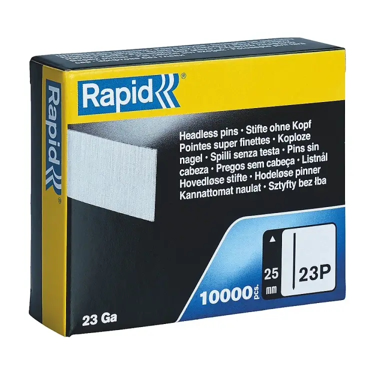 Закаленные гвозди Rapid 25 мм тип 23P 10000 шт. 5001360