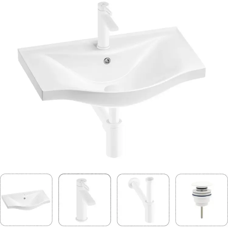 Раковина для ванной Wellsee Bisou 201003510