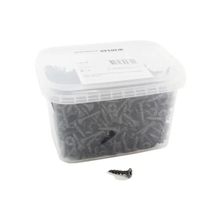 Оксидированные саморезы качественный крепеж 3,5х19 (1 кг) 0502003 КЧ