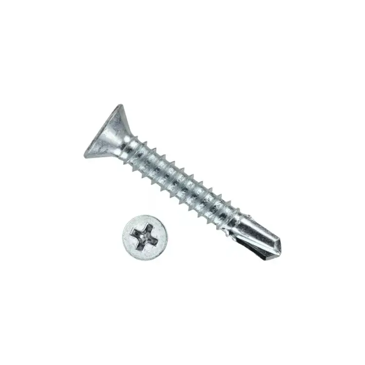 Оцинкованный саморез-сверло для монтажа ГКЛ к металлу STARFIX 3,5x25 мм 1000 шт. SMC2-60903-1000