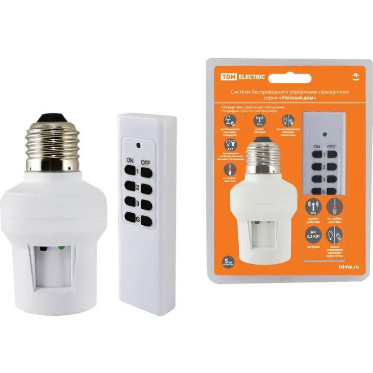 Цоколь TDM ELECTRIC ПУ3-П1.1-Е27 Уютный дом SQ1508-0201