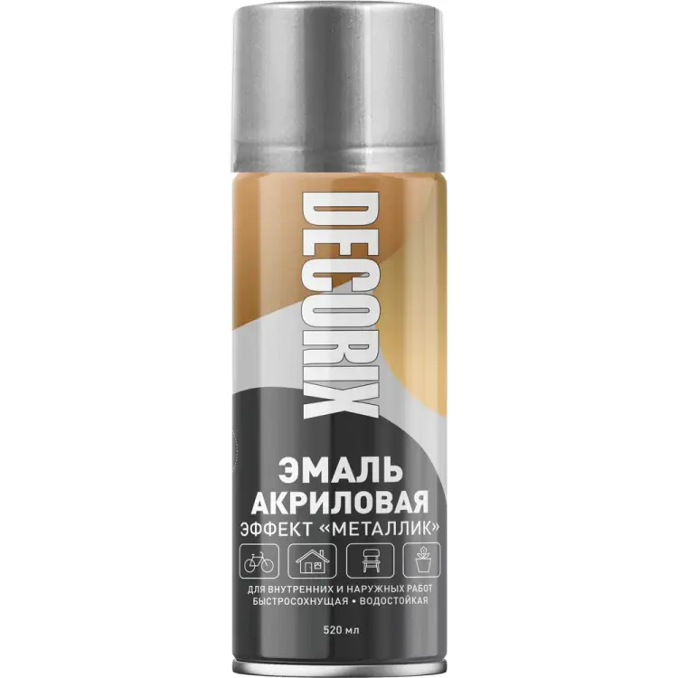 Аэрозольная акриловая эмаль Decorix 0103-06 DX Аэрозольная акриловая эмаль Decorix 0103-06 DX