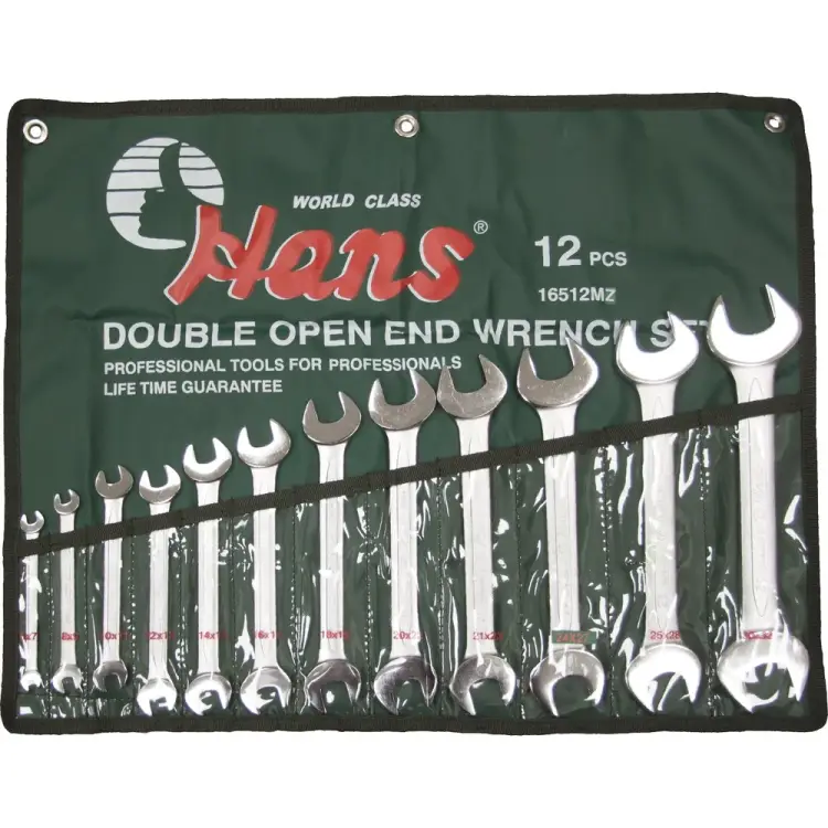 Комплект рожковых ключей HANS 16512MZ