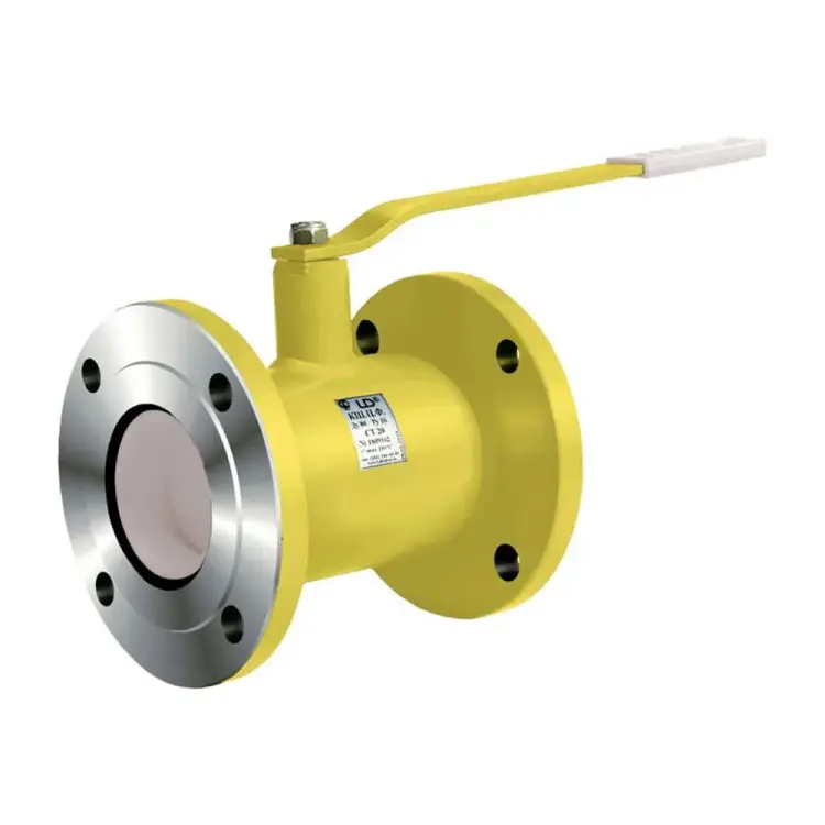 Фланцевый газовый кран шаровой LD GAS.100/080.016.Н/П.02 007-4936