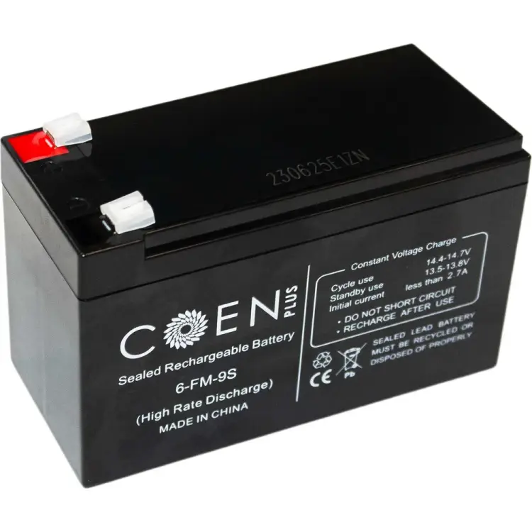 Аккумуляторная батарея CoEn Plus 6-FM-9S C-6-FM-9S