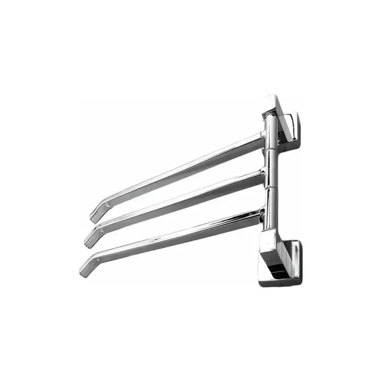 Тройной поворотный полотенцедержатель Bath Plus BRUKLIN BR-86002A-3