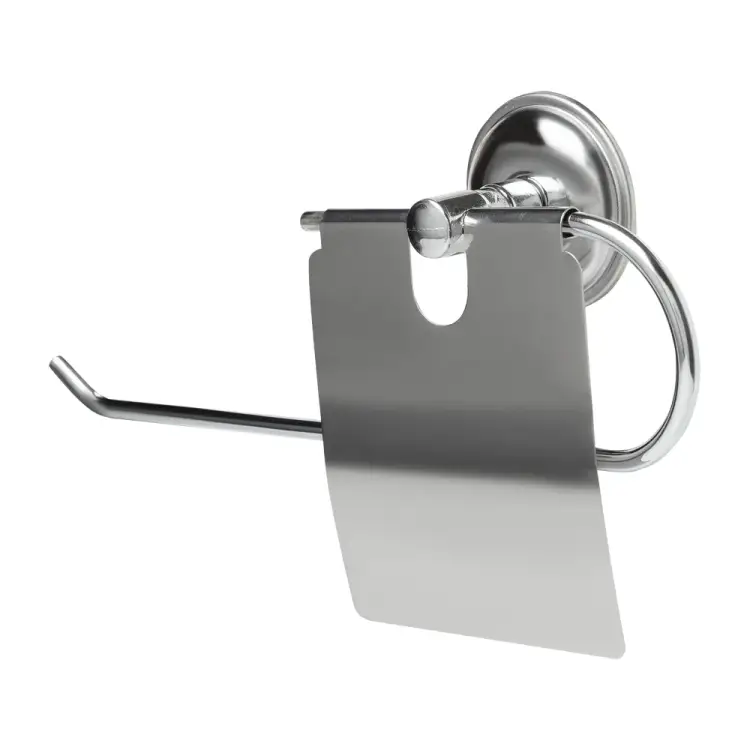 Металлический держатель для бумажных полотенец NV NV-3802-7 с крышкой
