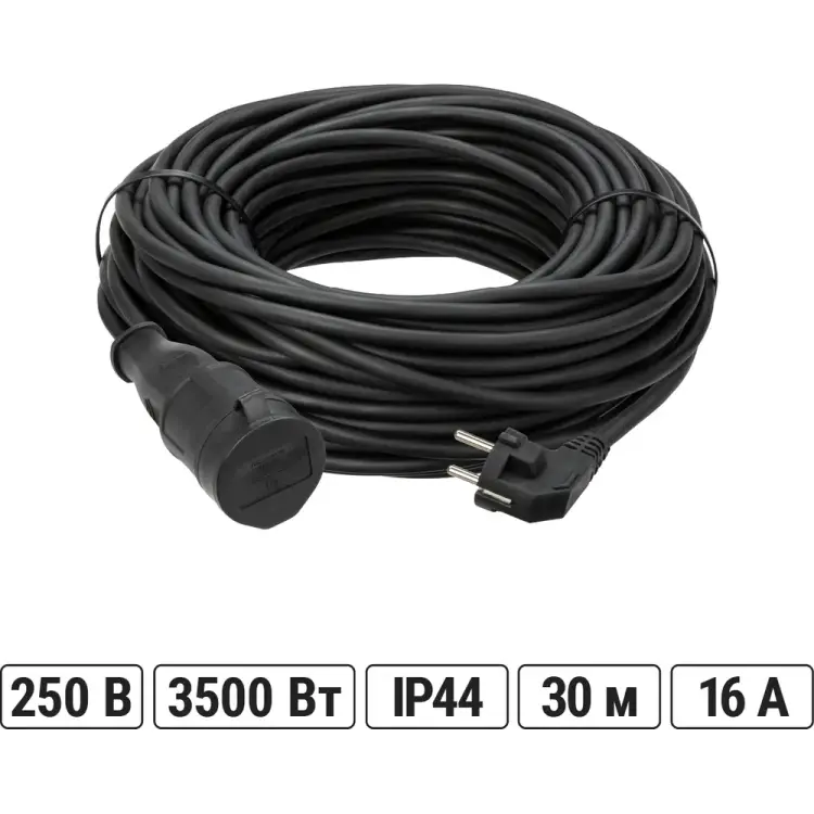 Силовой удлинитель-шнур TDM ELECTRIC Народный SQ1307-0223 Силовой удлинитель-шнур TDM ELECTRIC Народный SQ1307-0223