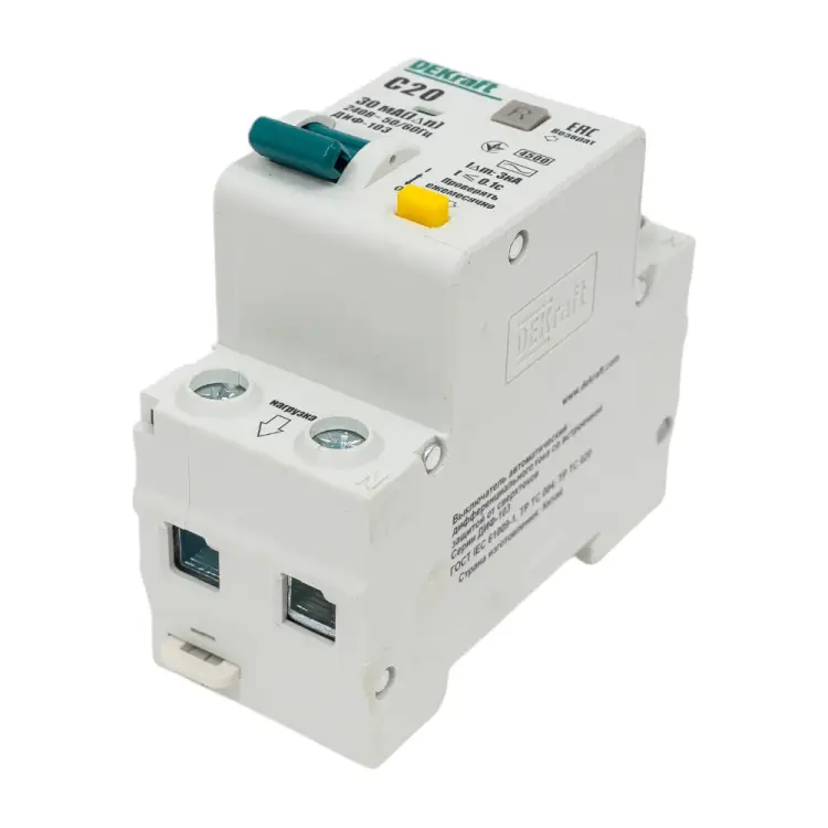 Автоматический выключатель дифференциального тока DEKraft ДИФ-103 16053DEK