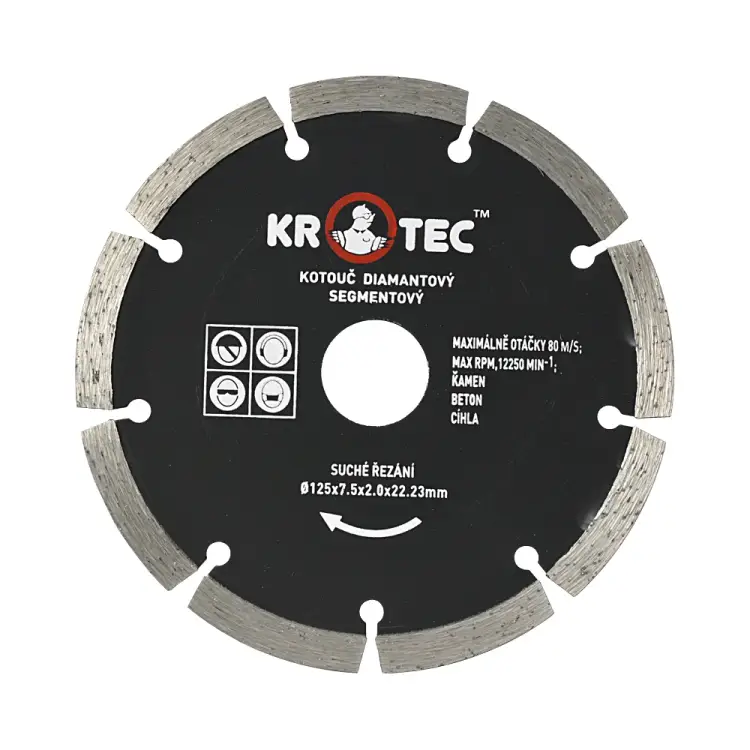 Диск алмазный сегментный KROTEC 5606002
