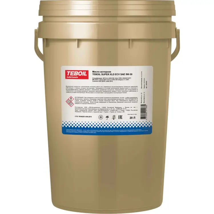 Моторное масло TEBOIL Super XLD ECV 5W-30 3642424