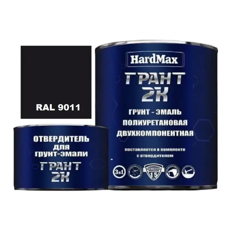 Грунт-эмаль HardMax ГРАНТ 2К 4690417101481