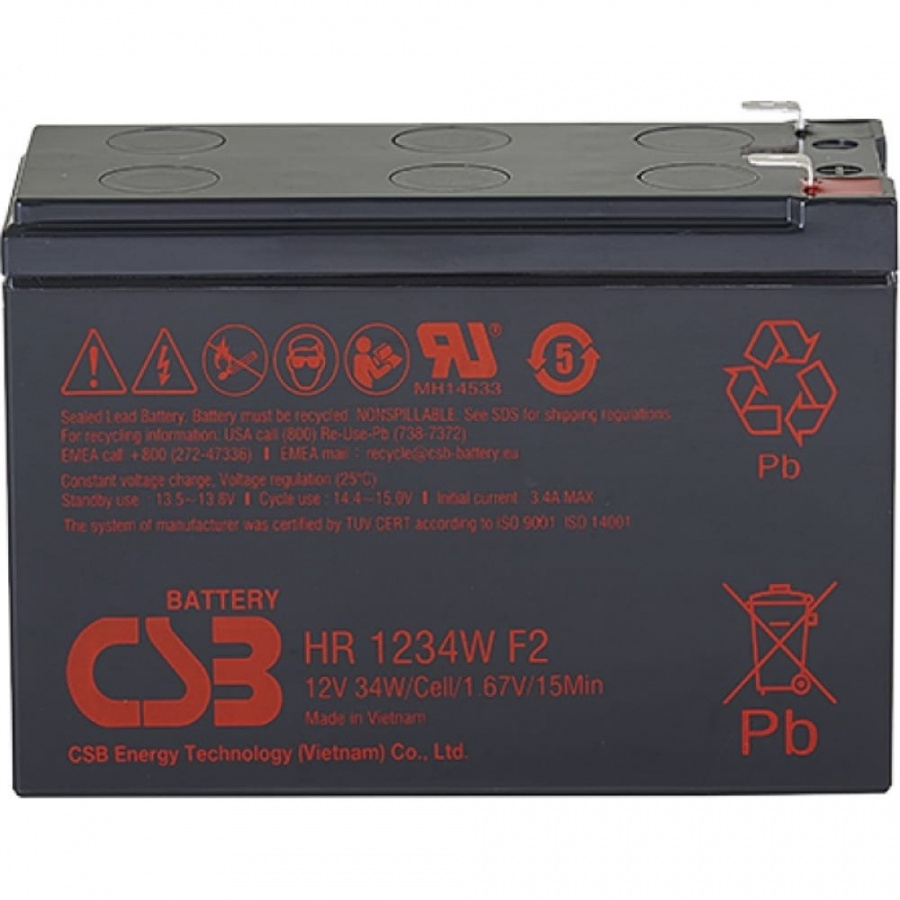 Аккумулятор для ИБП CSB HR1234W