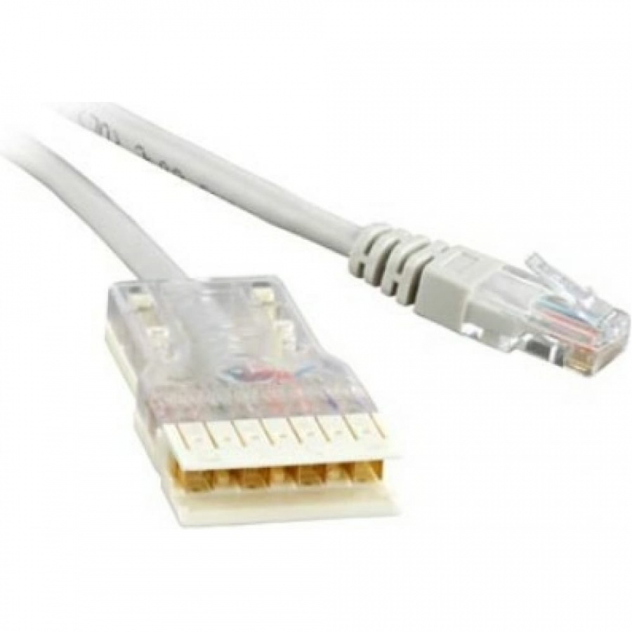 Патч-корд Hyperline PC-110-RJ45-4P-C5e-2M-LSZH-GY