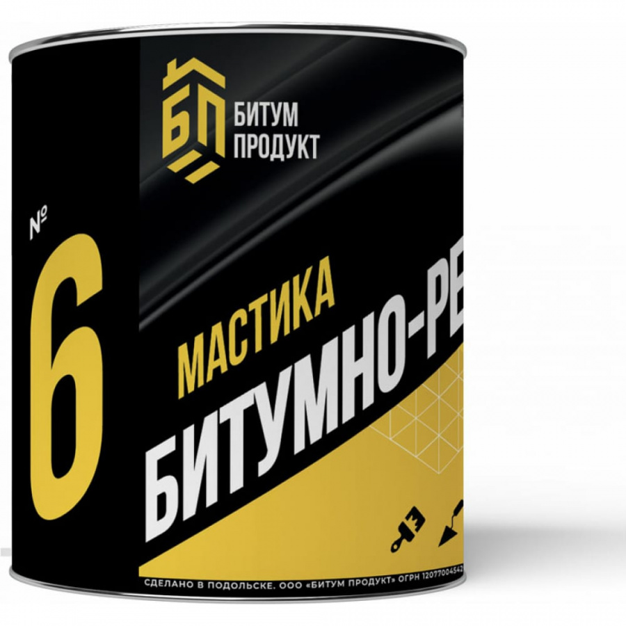 Битумно-резиновая мастика БИТУМ ПРОДУКТ BP-16