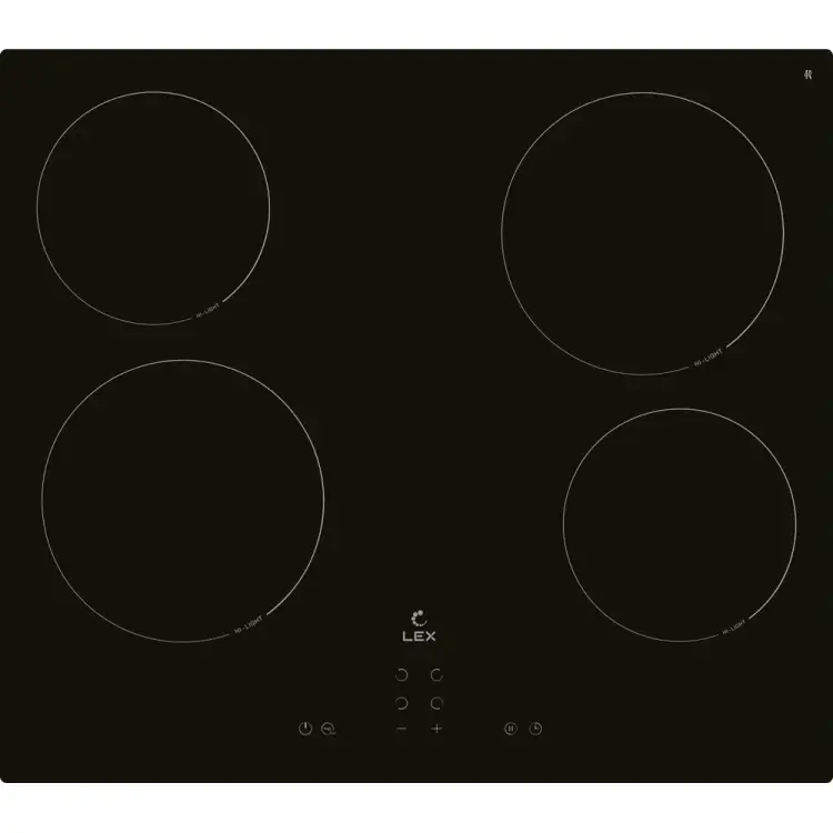 Электрическая варочная поверхность LEX EVH 640A BL CHPE000015 Электрическая варочная поверхность LEX EVH 640A BL CHPE000015