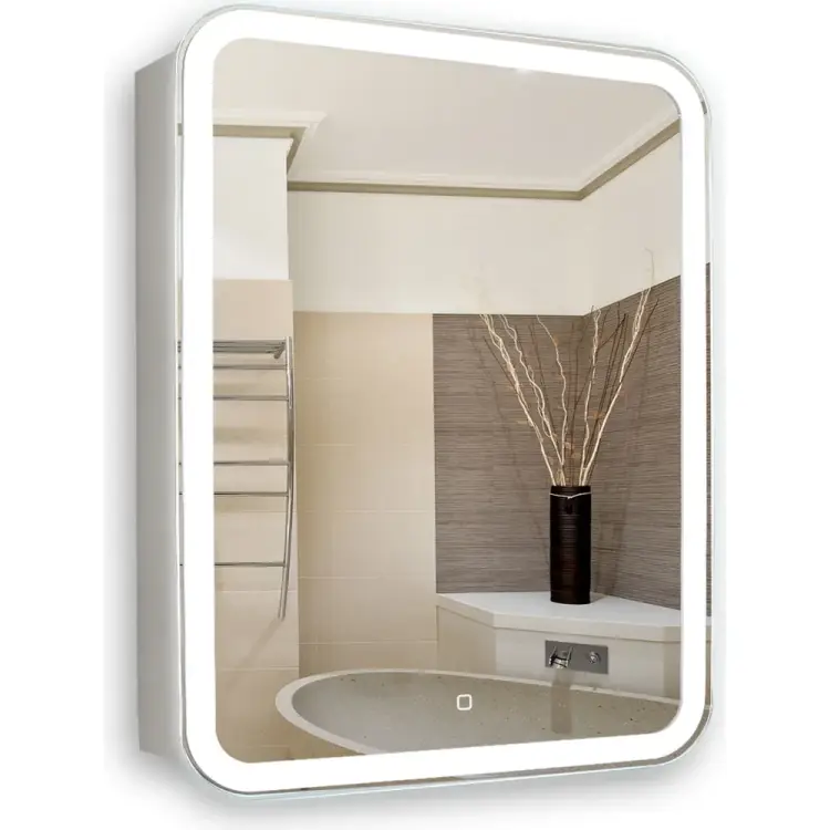 Зеркало-шкаф Azario Фиджи 60 LED-00002364