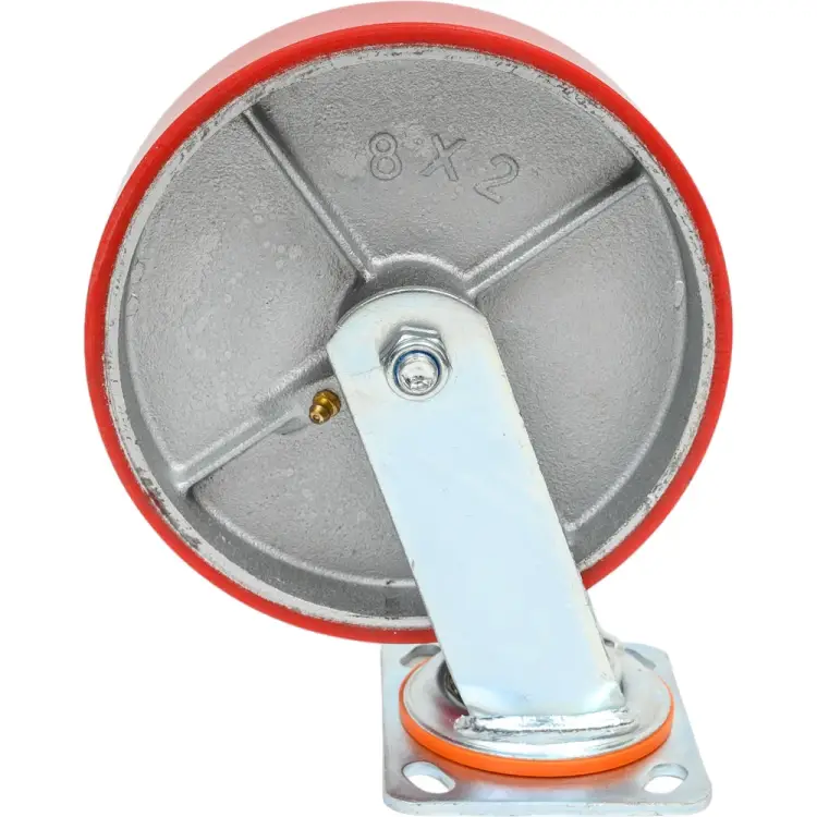 Большегрузное полиуретановое поворотное колесо Longway SCP80