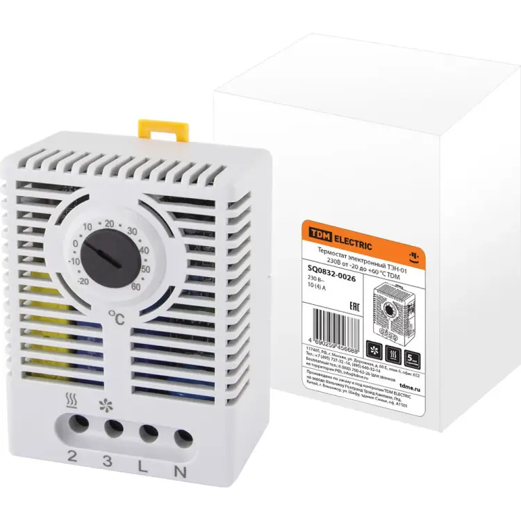 Электронный термостат TDM ELECTRIC ТЭН-01 SQ0832-0026