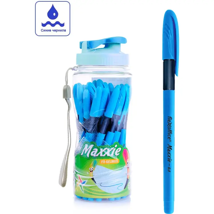 Ручка Flexoffice FO-GELB035N BLUE