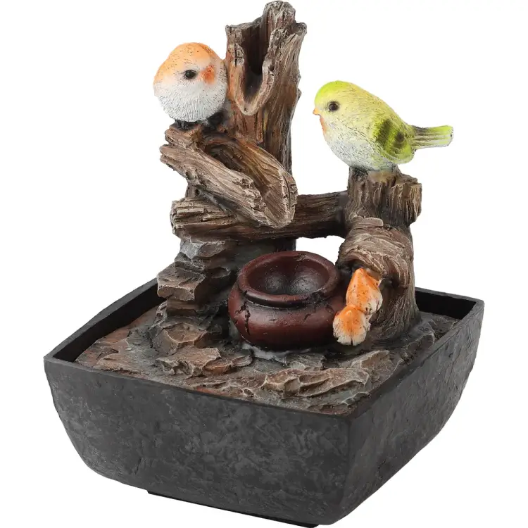 Настольный фонтан GREEN APPLE GAFN01031 Птички Б0038776