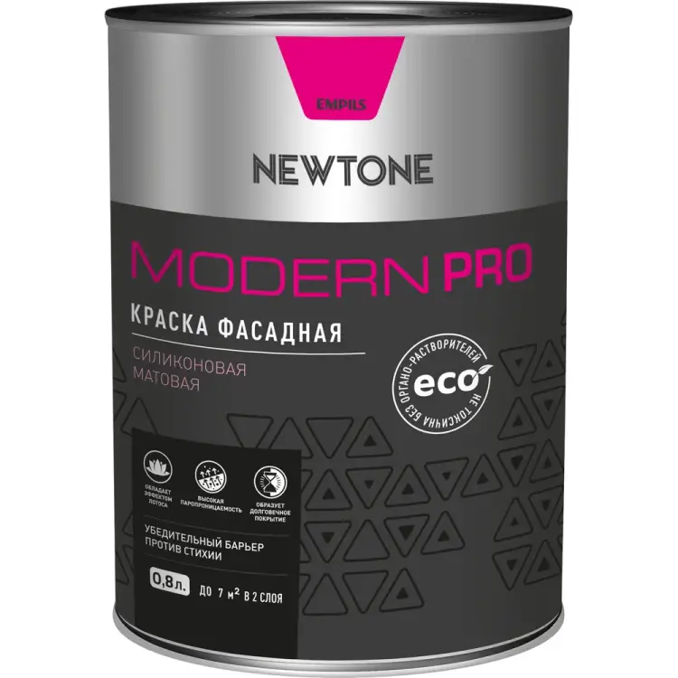 Фасадная силиконовая воднодисперсионная краска Newtone MODERN PRO 81595 Фасадная силиконовая воднодисперсионная краска Newtone MODERN PRO 81595