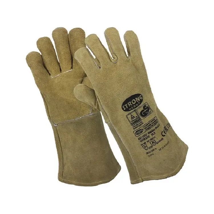 Кевларовые пятипалые краги STRONG HAND WELDER-PROFI 0257-11